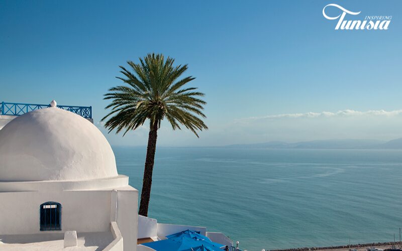 Une jolie vue sur la mer en Tunisie