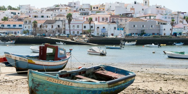 Algarve Portugal: vissersdorp