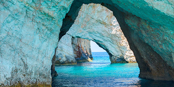 blue caves greece Zakynthos