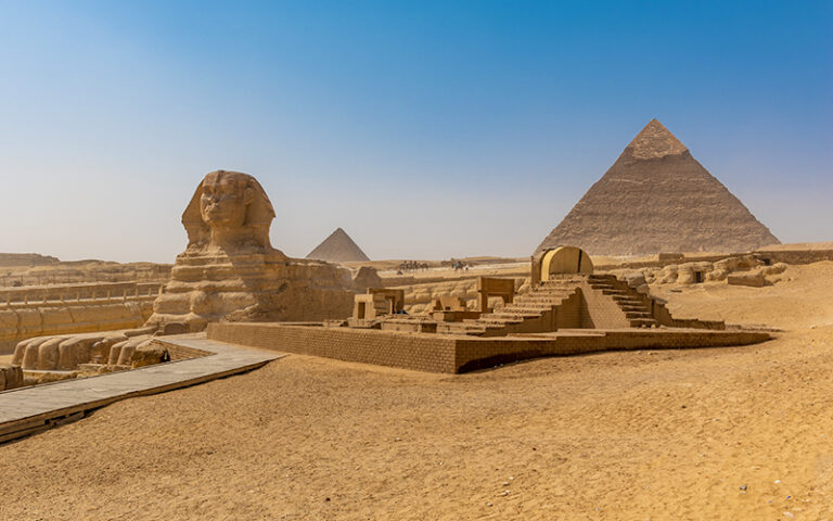 Piramide en Sfinx in Egypte