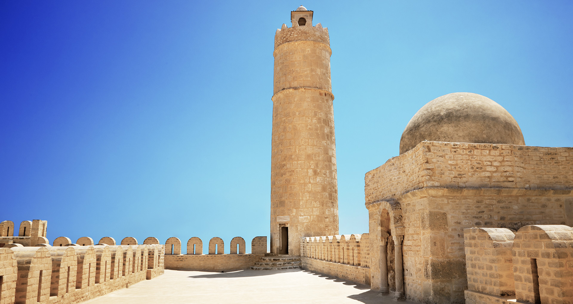 Historisch gebouw in de stad Sousse