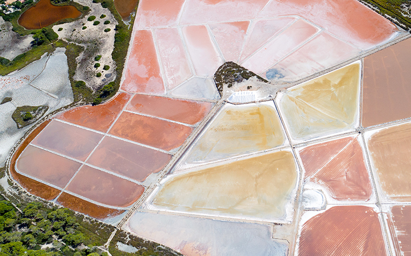 De zoutpannen van Ibiza staan op de werelderfgoedlijst van UNESCO