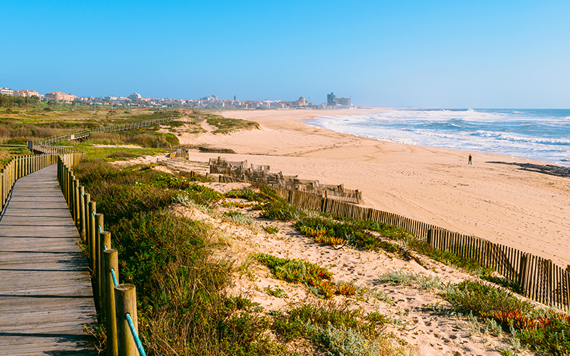 De groene kust van Espinho