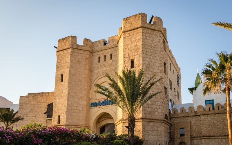 La médina d’Hammamet en Tunisie