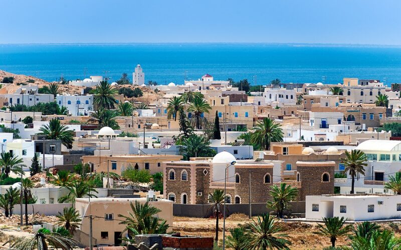 La ville de Djerba en Tunisie