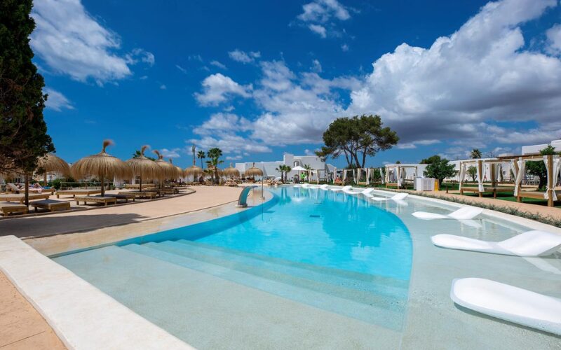 Piscine de l'hôtel Eques Petit Resort, Cala D'Or, Majorque