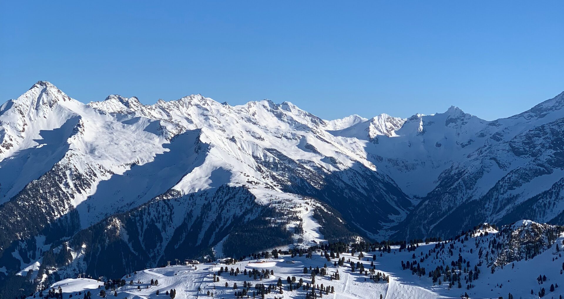 bergen mayrhofen uitzicht zillertaller alpen