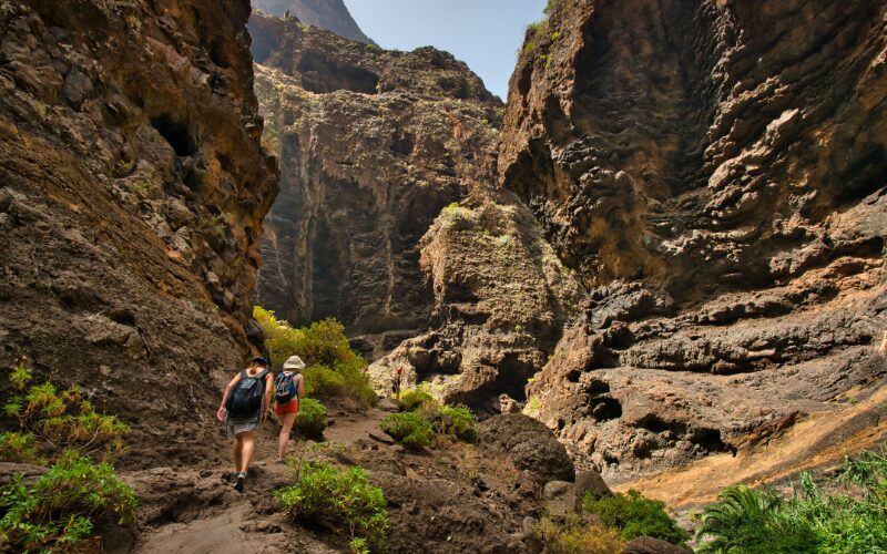 Tenerife wandelen wandelaars actief natuur