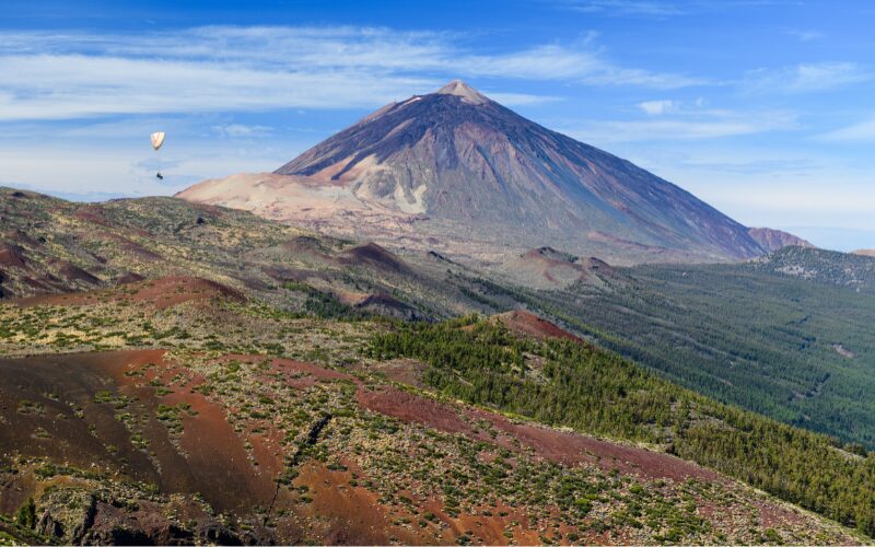 Teide national park vulkaan park Tenerife