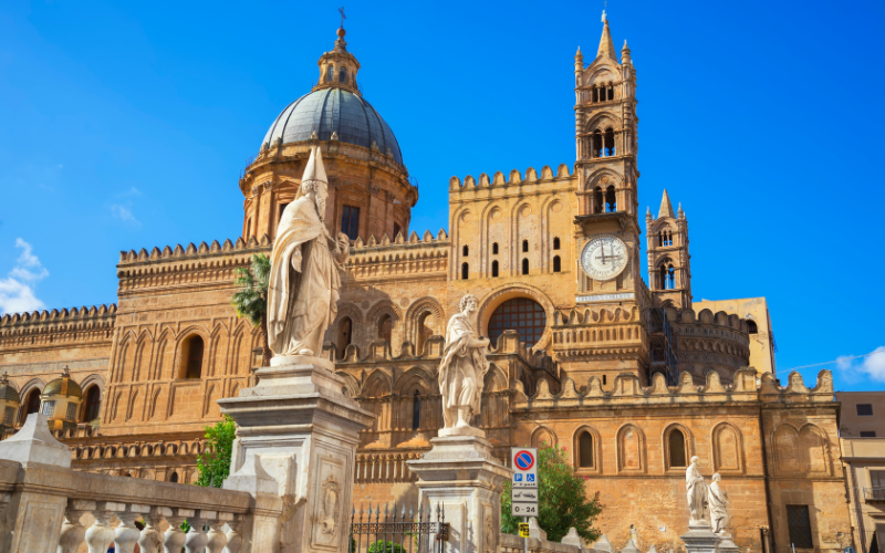 Cathédrale Palerme, Sicile, Italie