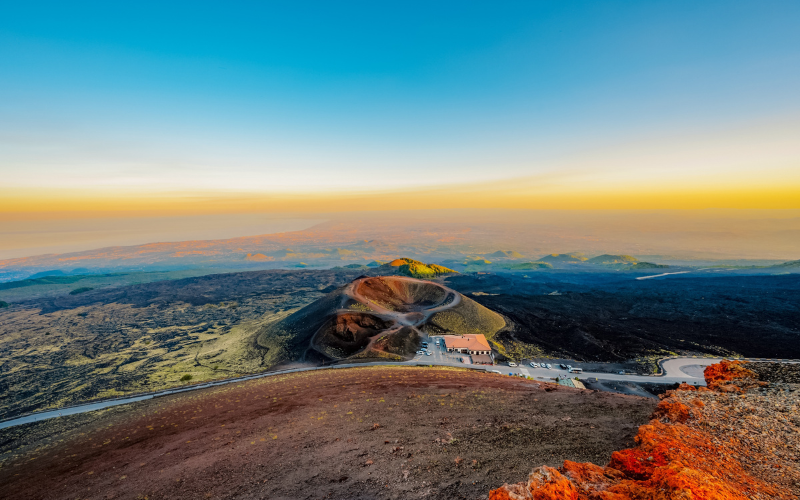 Volcan Etna, Sicile, Italie