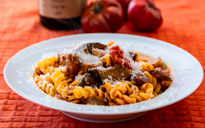 Pasta alla norma, spécialité sicilienne